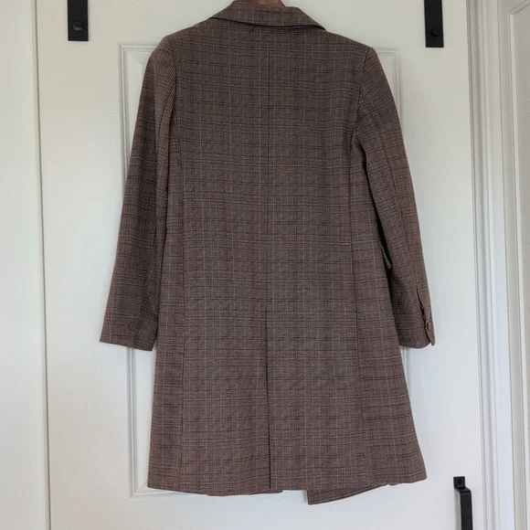 FrenchMauve Jackie Glen Oversized Longline Jacket Size S - Picture 9 of 9